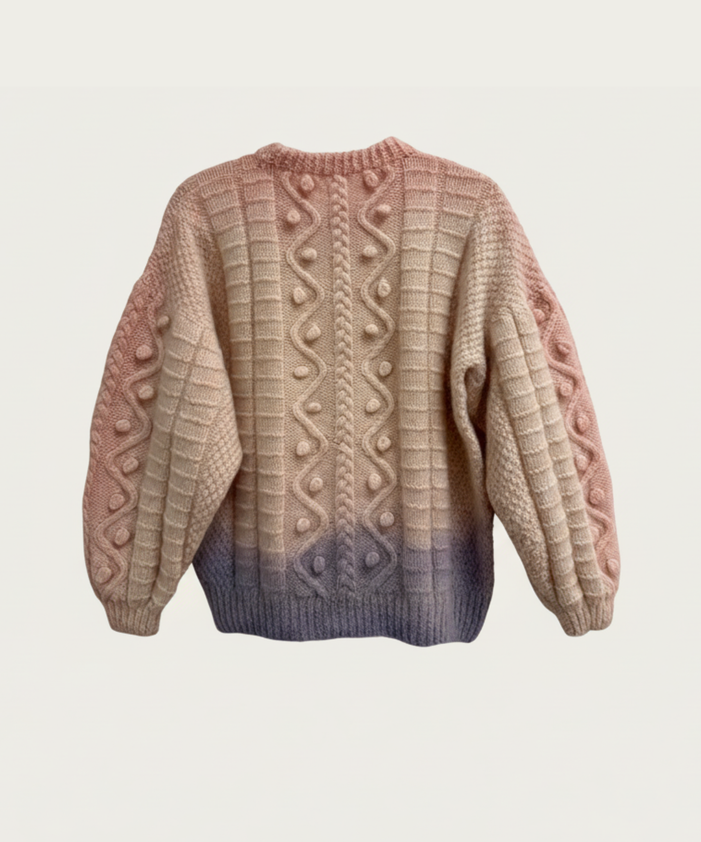 Hand Dyed Aran Pink/Lilac