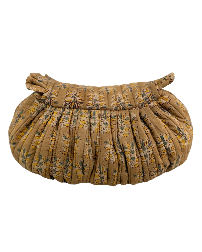 Quilted Balloon Bag Antique Beige