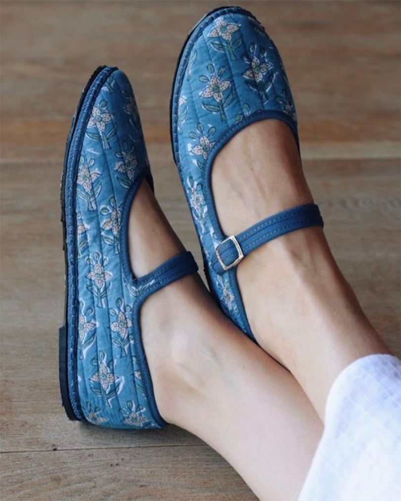 Maison M x Cayumas Indigo Floral Boheme