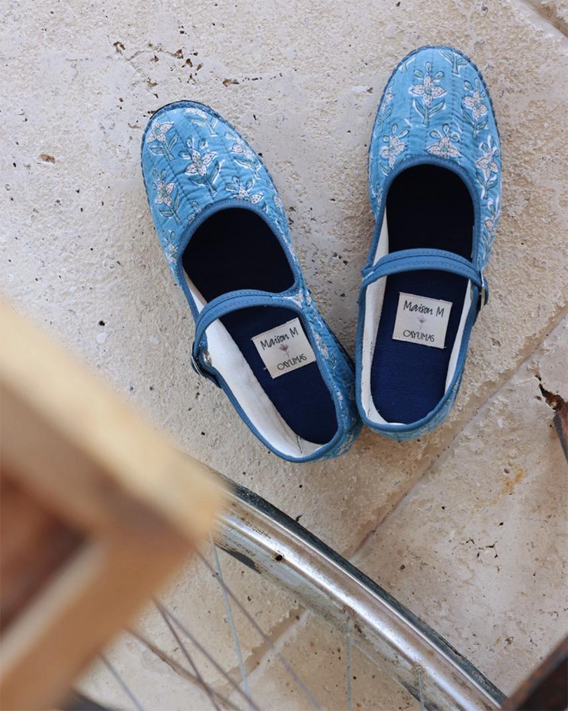Maison M x Cayumas Indigo Floral Boheme