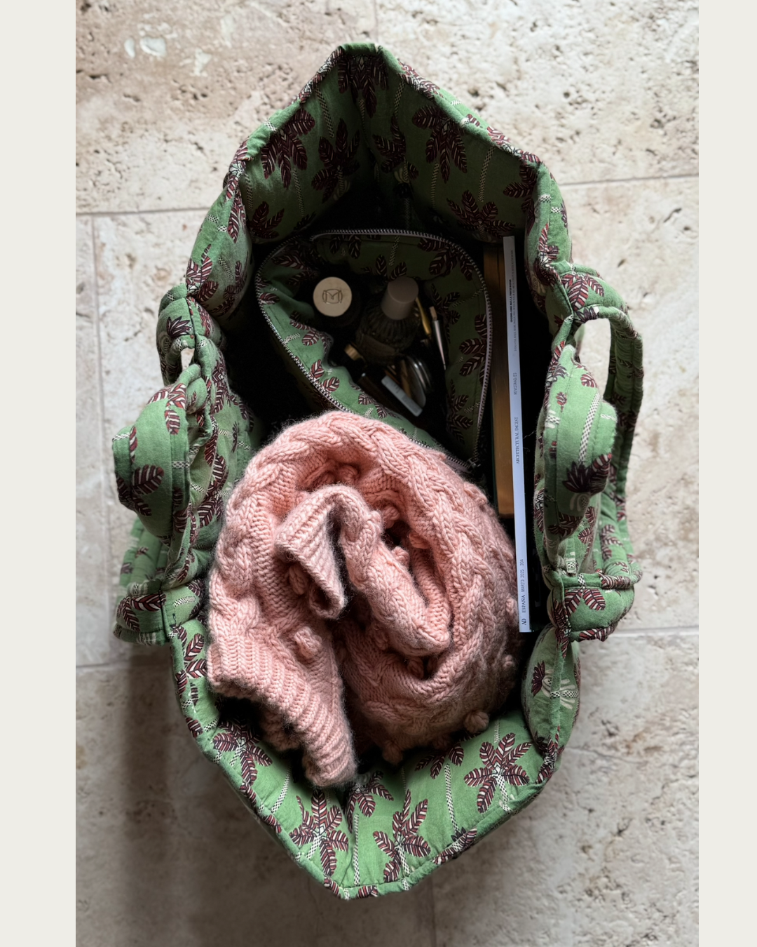 Palm Tote Bag