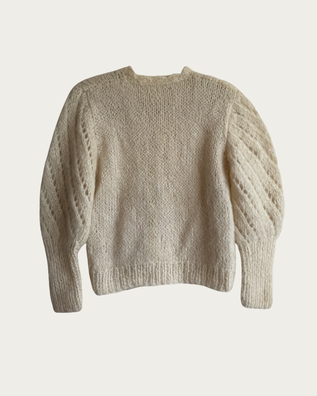 Hand knit - Mohair cardigan