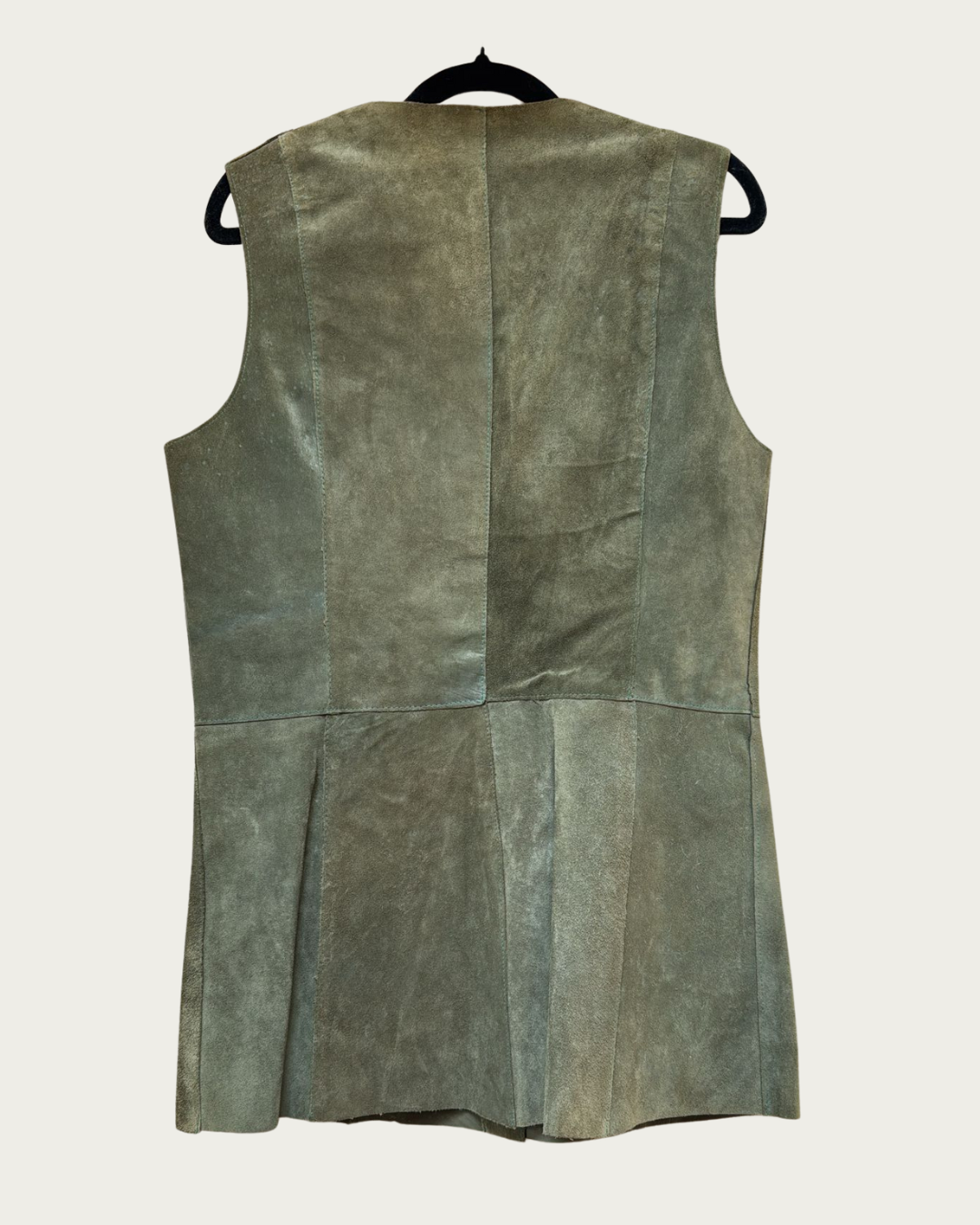 Vintage suede waiscoat