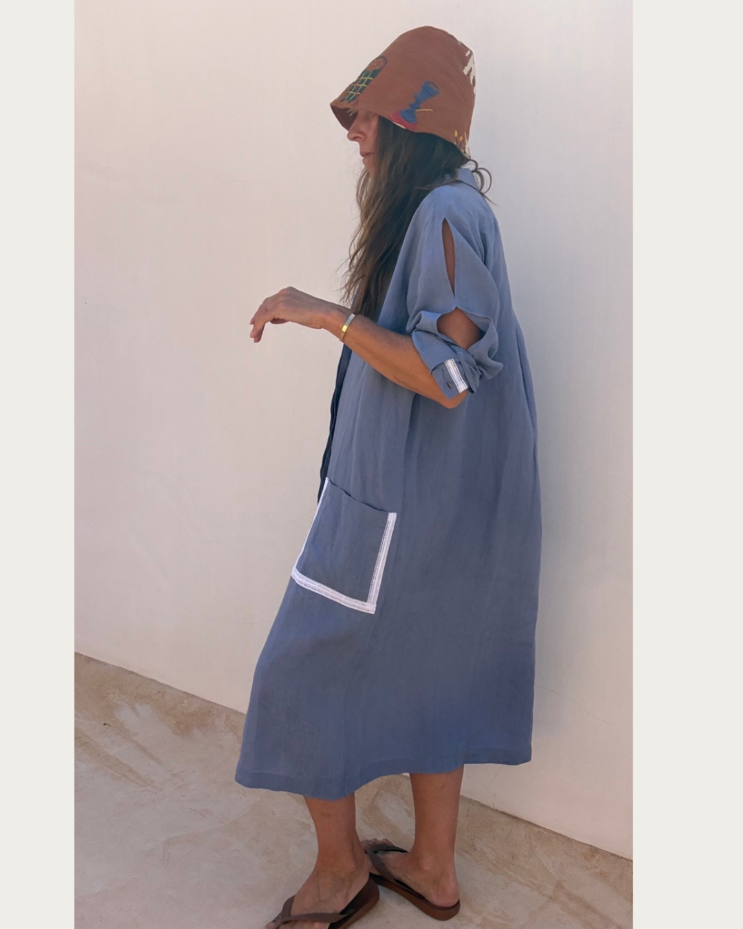 Linen Shirt Dress