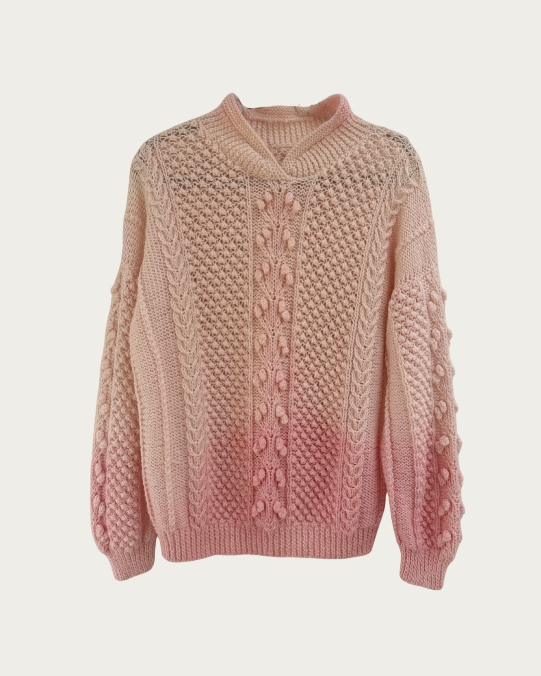 Hand Dyed Aran Pink