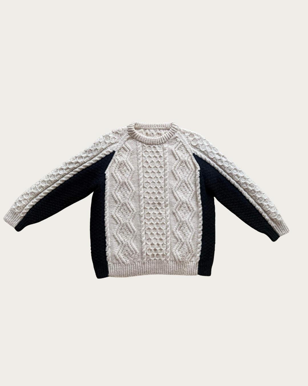 Merino Allsorts - cream/black COMING SOON