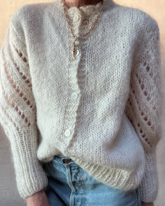 Hand knit - Mohair cardigan