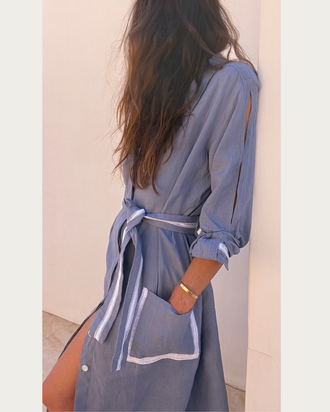 Linen Shirt Dress