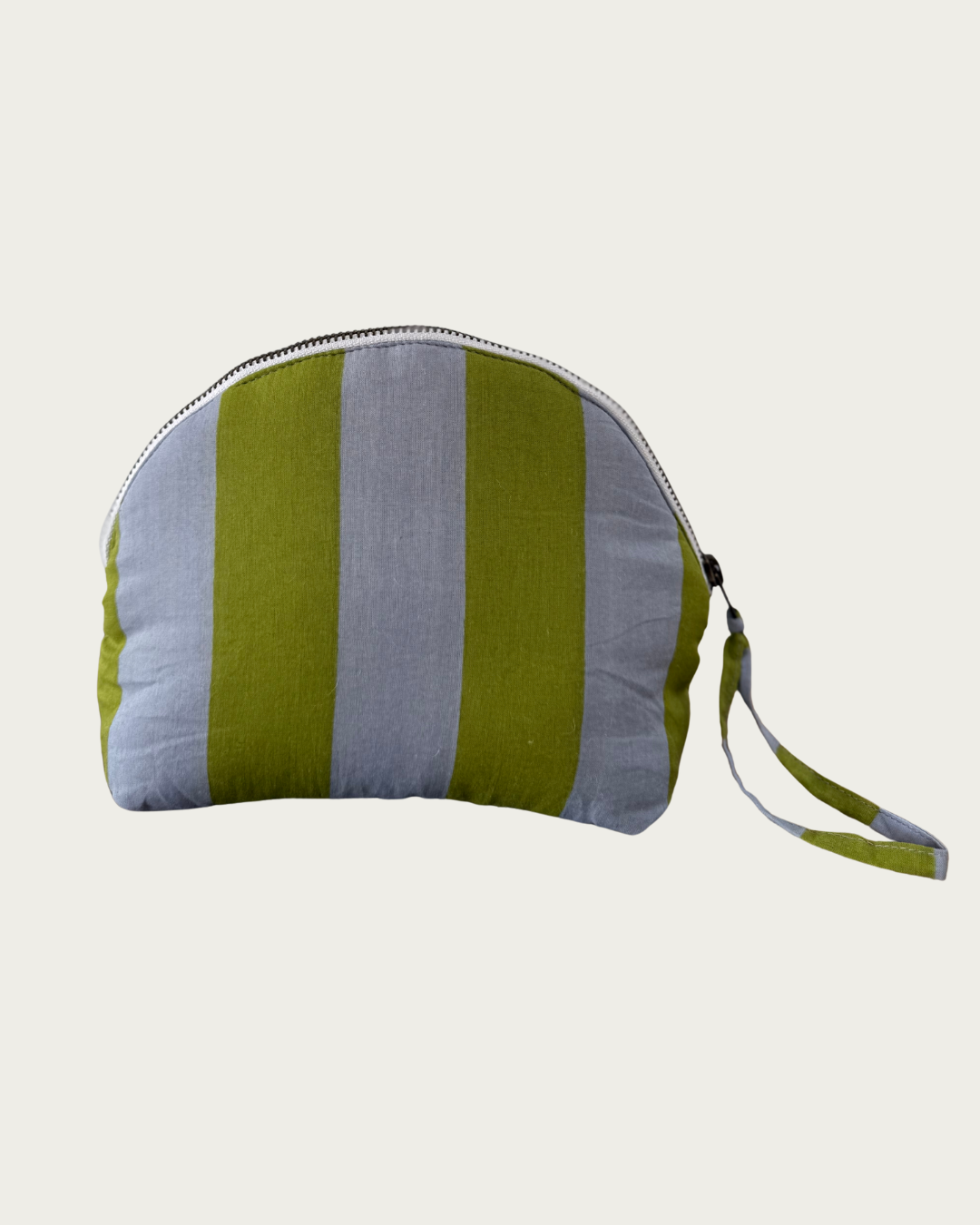 Stripe Pochette Slate + Pickle