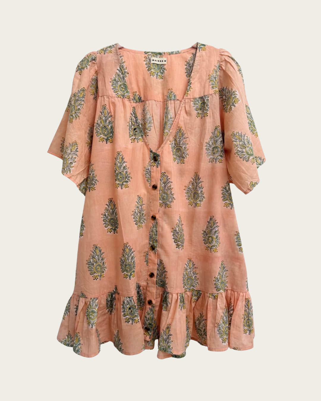 The mini dress - Pink floral