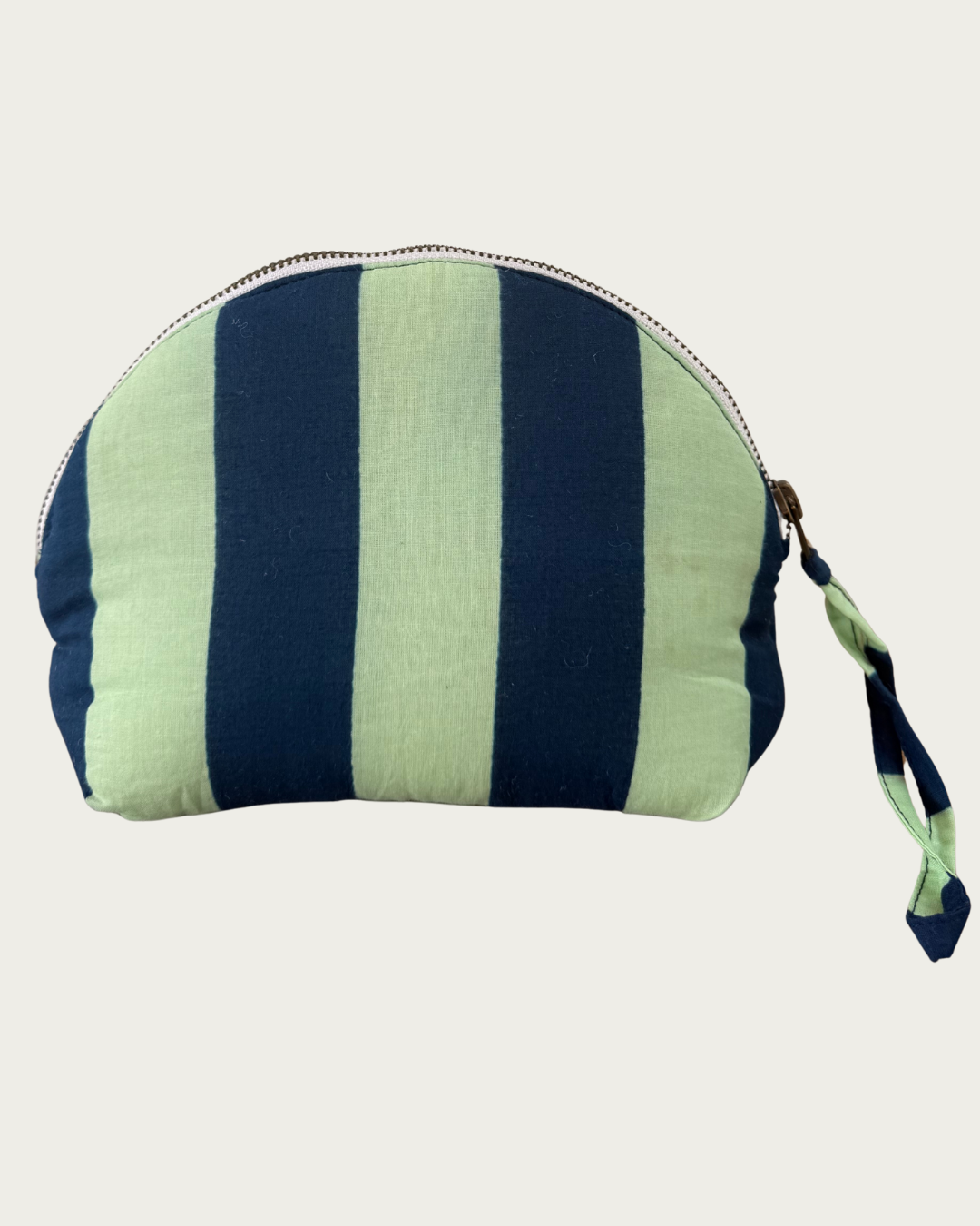 Stripe Pochette Colbolt + Mint