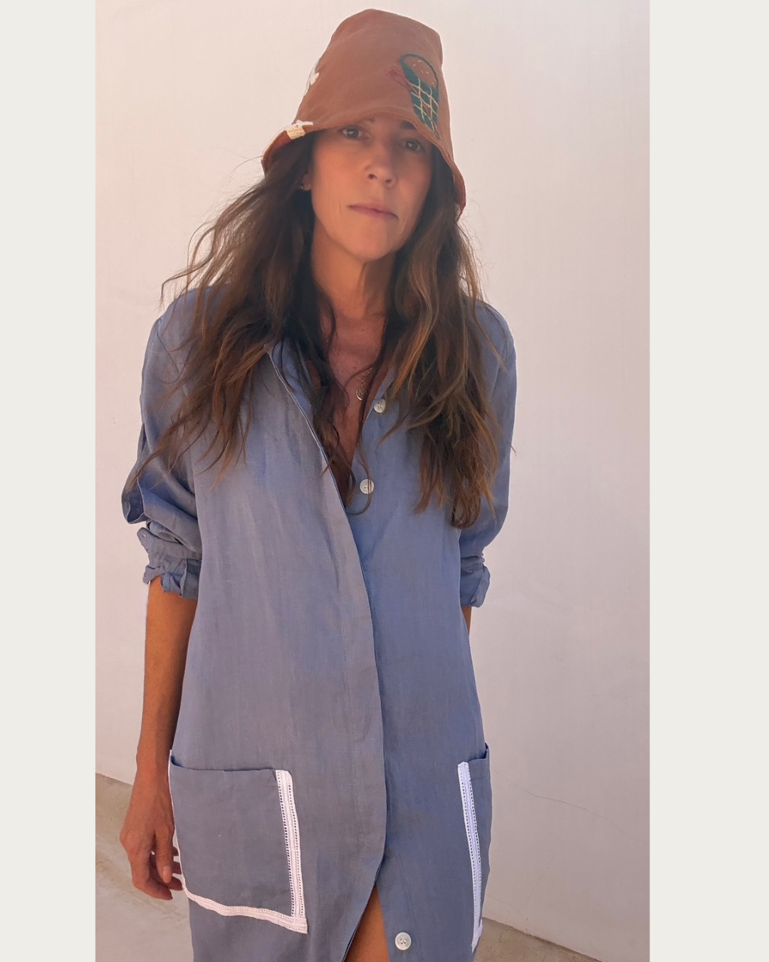 Linen Shirt Dress