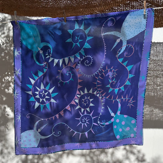 Vintage silk scarf