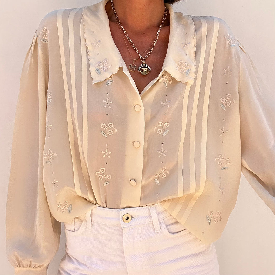 Vintage silk blouse