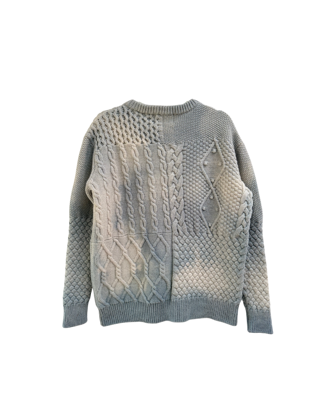 Hand Dyed Aran Blue
