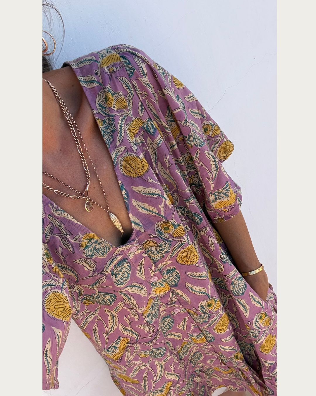 The mini dress - Lilac fiesta