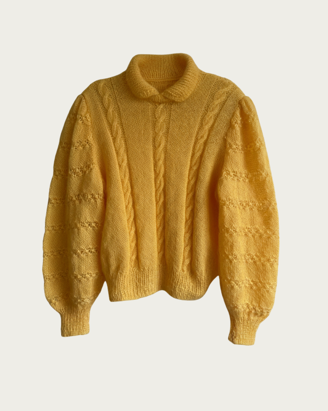 Hand knit - Mohair jumper