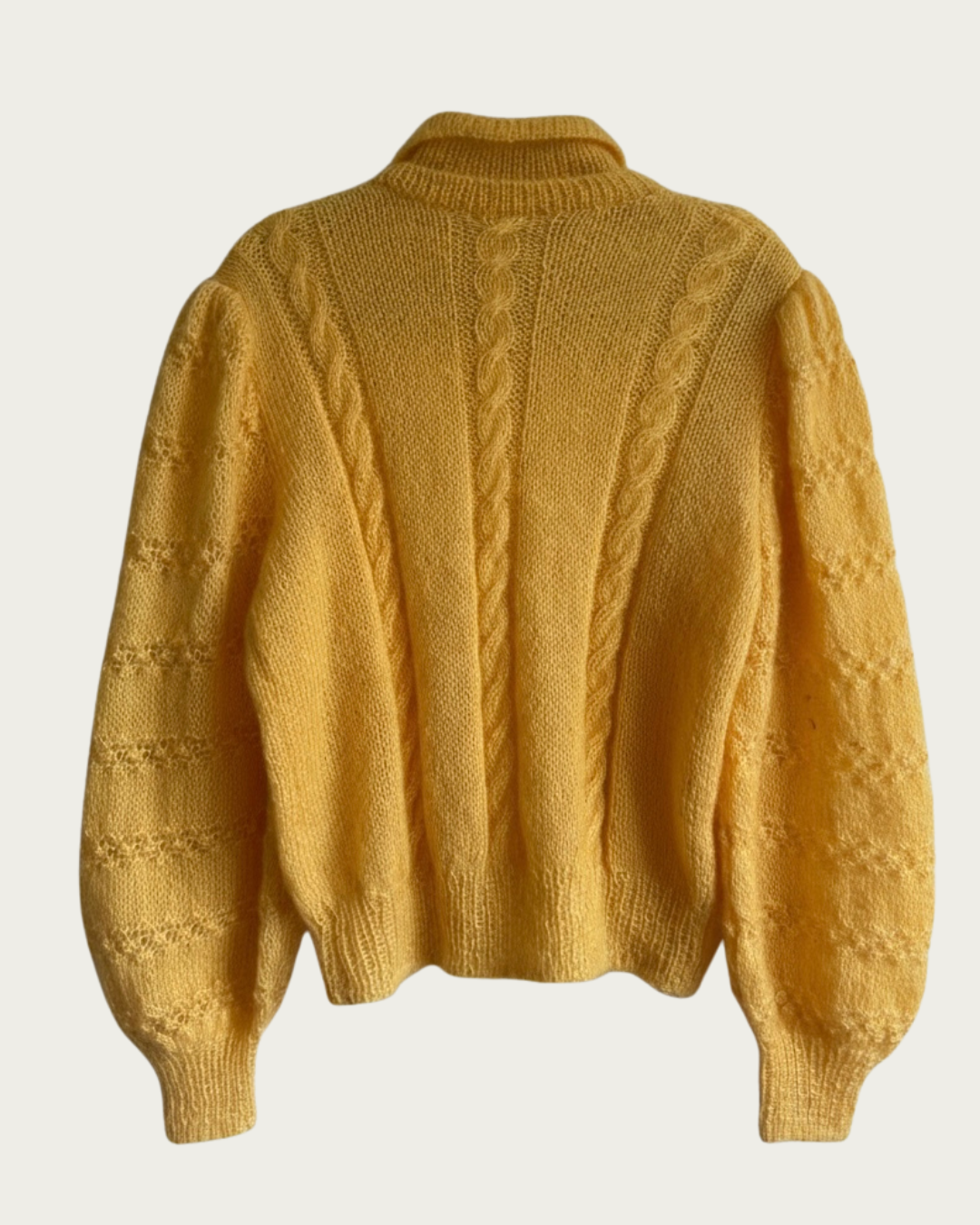 Hand knit - Mohair jumper