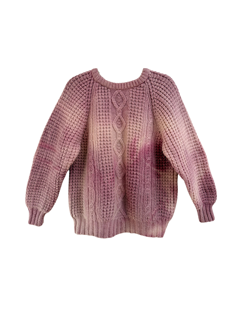 Hand Dyed Aran Lilac