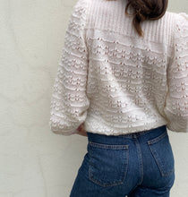 Vintage Hand Knit - Lace Blouson Sleeve