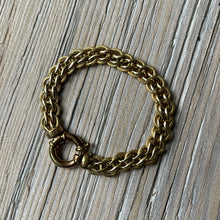 14ct Yellow Gold Circle Clasp Bracelet