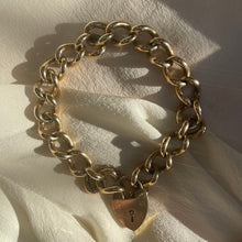 9ct Gold Heavy Chain Bracelet