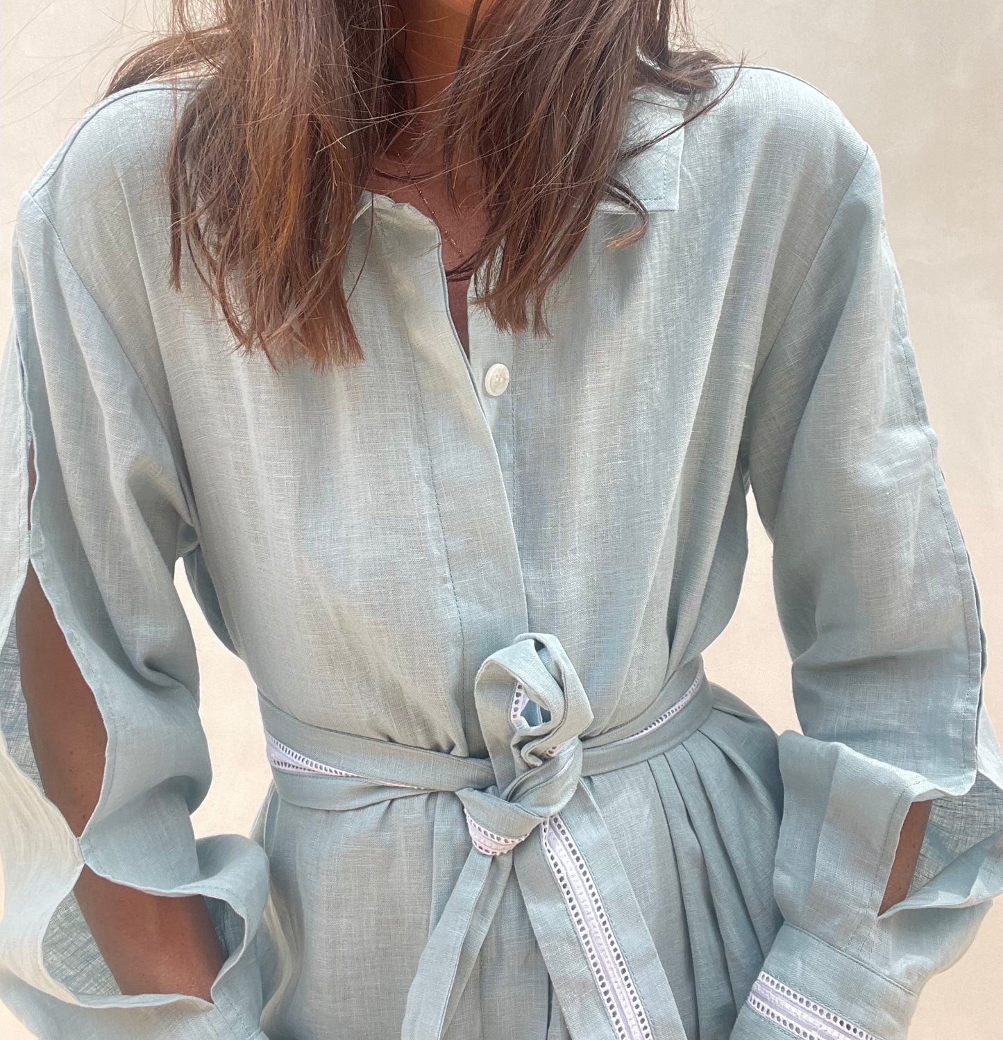 Linen Shirt Dress