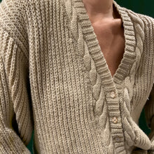 Vintage Rib Knit Cardigan