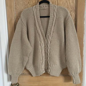 Vintage Rib Knit Cardigan