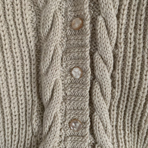 Vintage Rib Knit Cardigan