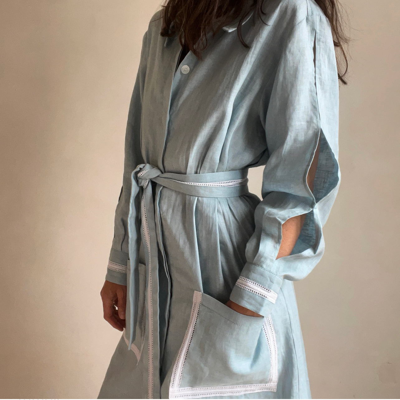 Linen Shirt Dress