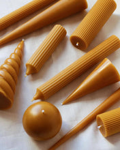 Double Cone Organic Beeswax Candles