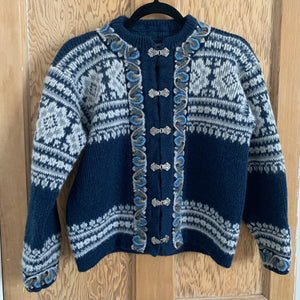 Vintage Nordic Cardigan