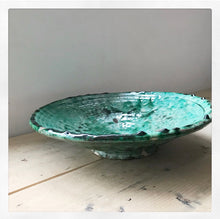 Tamegroute Glazed Ceramic Flat Bowl