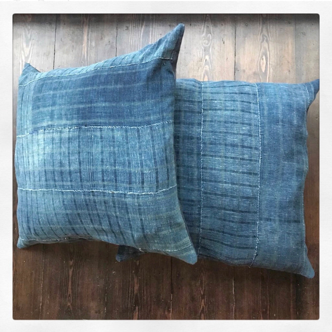 Vintage Mud Cloth Cushion Cover