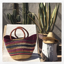 Multi-colour Grass Lace Shopper - Small